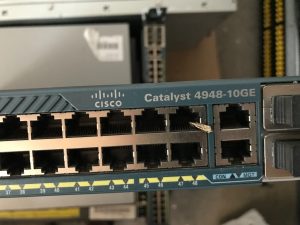 Cisco WS-C4948-10GE-E Catalyst 4948 48x Gigabit 1000 + 2x 10 Gbit/s Switch L3