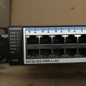Switch HUAWEI S5720-52X-PW 48Ports PoE+ 1000Mbits 4Ports SFP+