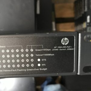HP - JG962A - HP 1950-24G-2SFP+-2XGT-PoE+ Switch