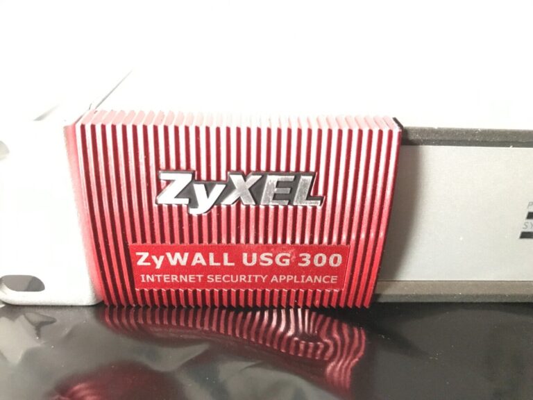 ZyXEL ZyWALL USG300 Unified Security Gateway and Firewall 8-Port 10/100/1000