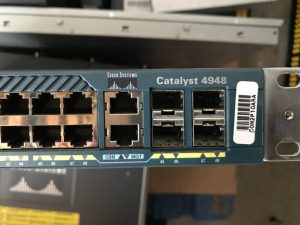 Cisco WS-C4948-E Catalyst 4948 48x Gigabit 1000 + 2x 10 Gbit/s Switch L3