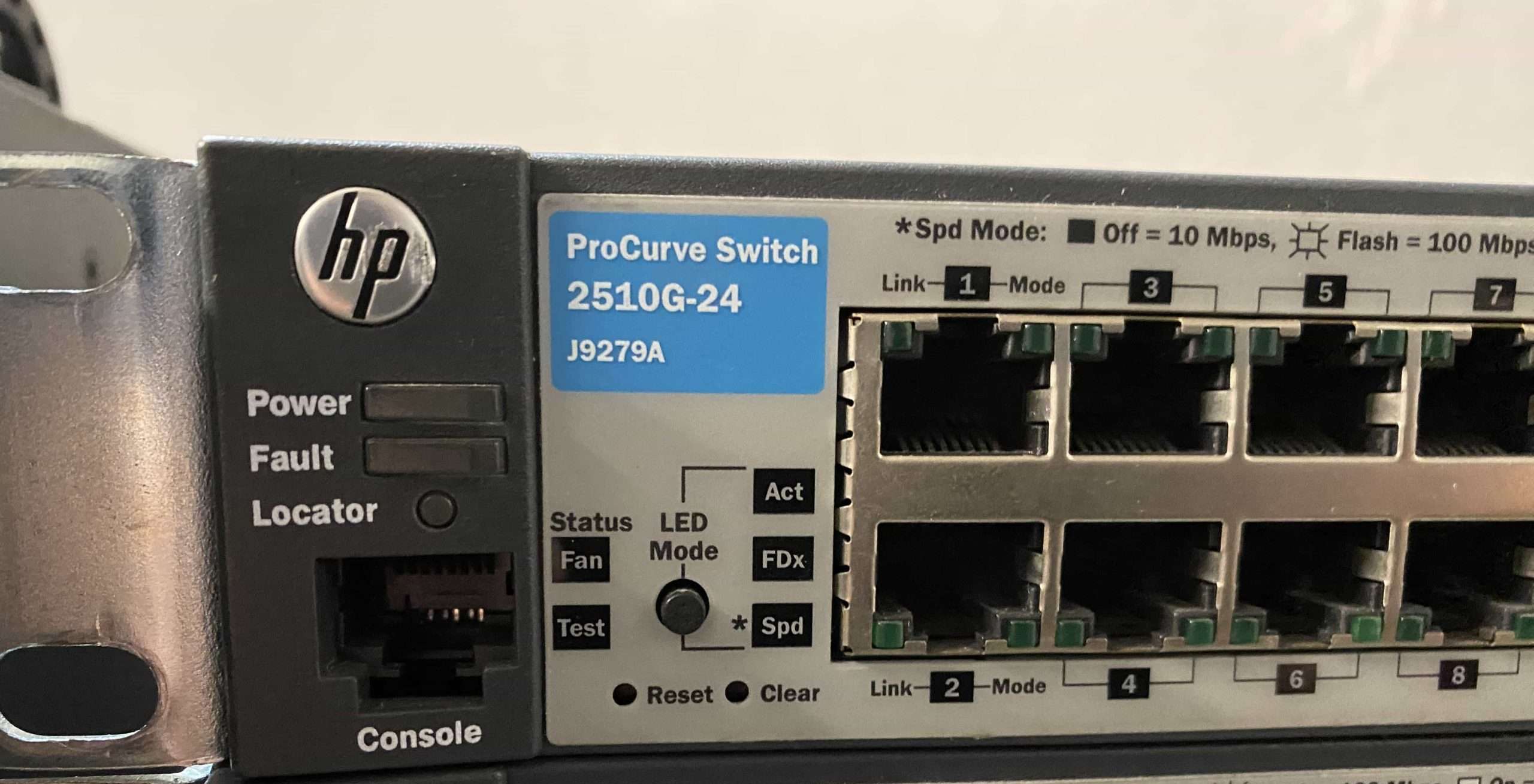 HP ProCurve 2510G-24 J9279A